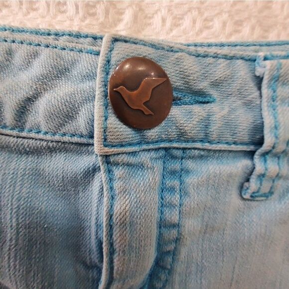 Free People Women's Blue Shorts Size W 29 - Picture 5 of 8